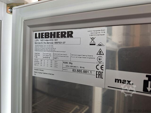 Congelador Liebherr Hausgeräte LGPv 1420 Liebherr Hausgerate Mediline LGPv 1420