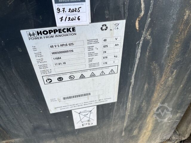 Elektrisk 4 -hjulig gaffeltruck Linde E16P-01
