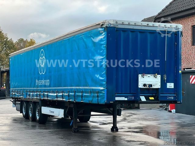 Semi-remorque bâchée KRONE SD Pritsche + Plane Auflieger Edscha,Liftachse