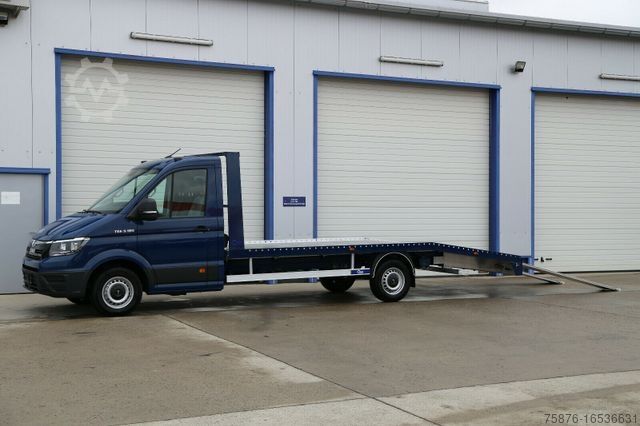 Bestelwagen autodrager MAN TGE 3.180 177 PS mit Alu-Vollplateau 500x210
