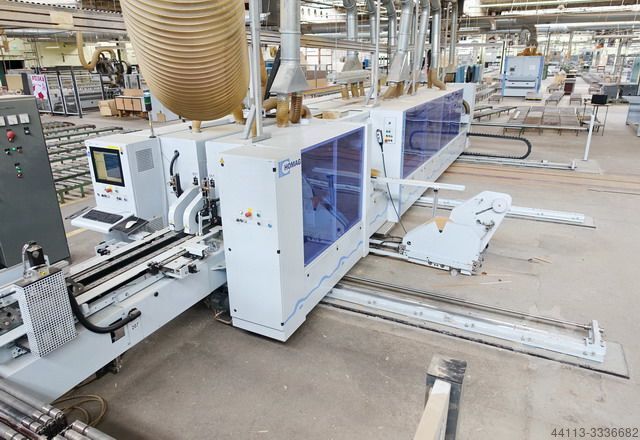 REGEL VAN DUBBELE KANT SIZING & RAND BAND. HOMAG KFL 525 + TDL 310 + KFL 526