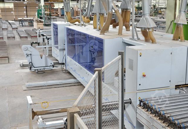 REGEL VAN DUBBELE KANT SIZING & RAND BAND. HOMAG KFL 525 + TDL 310 + KFL 526