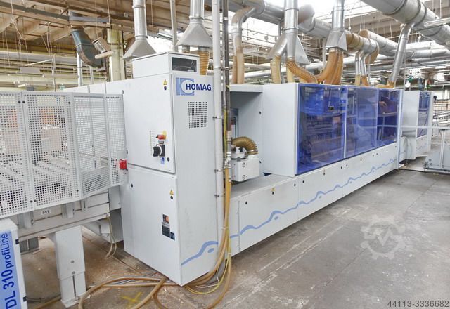 REGEL VAN DUBBELE KANT SIZING & RAND BAND. HOMAG KFL 525 + TDL 310 + KFL 526