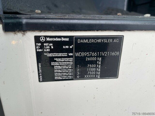 Vuilniswagen Mercedes-Benz 2629 Econic 6x2 Zöller Medium XXL