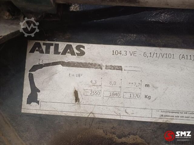 Kraanarm Atlas Occ Autolaadkraan Atlas 104.3VE