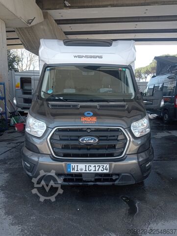 Félintegrált lakóautó 2024 Ford Transit Weinsberg Carasuite | Automatico | 5 posti letto