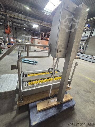 Hygiene sluit met zolen reiniger Foodmate Hygiene sluis met zolen reiniger