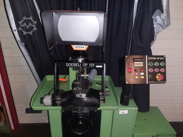 Gereedschap slijpmachine Doebelie OP 125 X