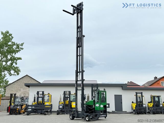 4-kierunkowy wózek widłowy Combilift C4000 / GAS / 9300MM / FREE-LIFT / CABIN