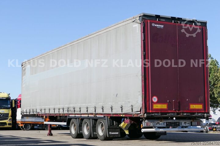 Ανοιχτό ημιρυμουλκούμενο με μουσαμά KRONE SD Pritsche Plane XL MegaLiner Edscha Bordwände