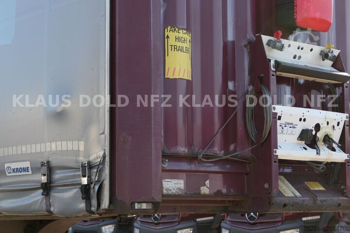 Ανοιχτό ημιρυμουλκούμενο με μουσαμά KRONE SD Pritsche Plane XL MegaLiner Edscha Bordwände