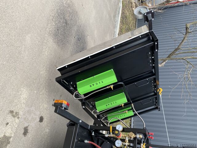 Masztix aszfaltkeverő TICAB Asphalt Infrared Complex,Patching machin