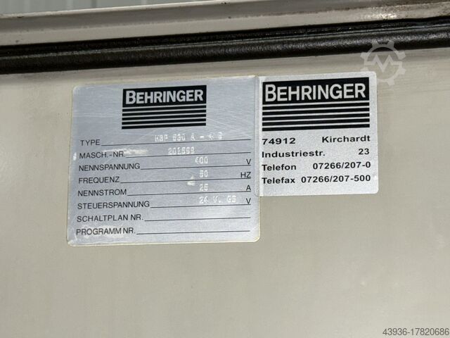 Lintzaag BEHRINGER HBP 530 A