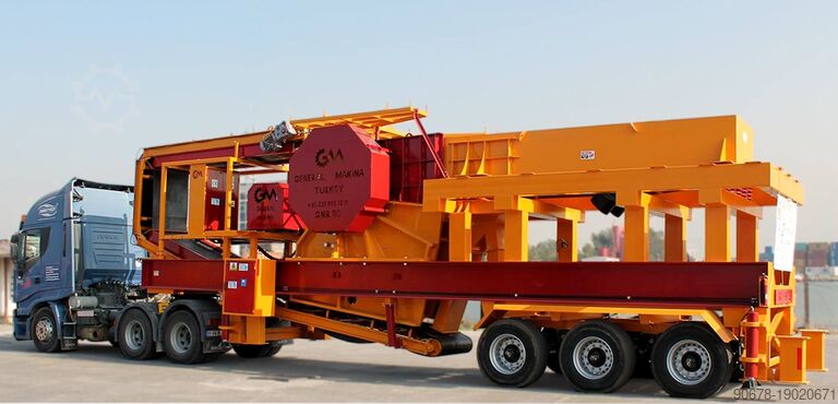 Mobile Backenbrecheranlage General Makina MCK 110