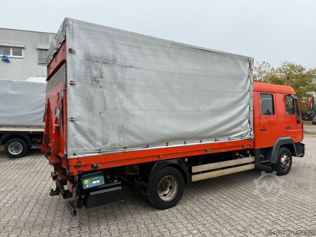 Samochód dostawczy z plandeką MAN 8.174 L2000 Pritsche+Plane+LBW DOKA