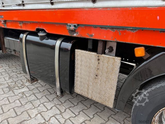 Samochód dostawczy z plandeką MAN 8.174 L2000 Pritsche+Plane+LBW DOKA
