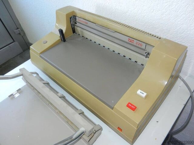 Encuadernadora en espiral Gestetner 220
