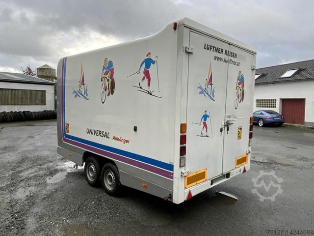 Kofferanhänger KÄSSBOHRER Universal 261/ Omnibus - Radanhänger/Fahrrad/Bus