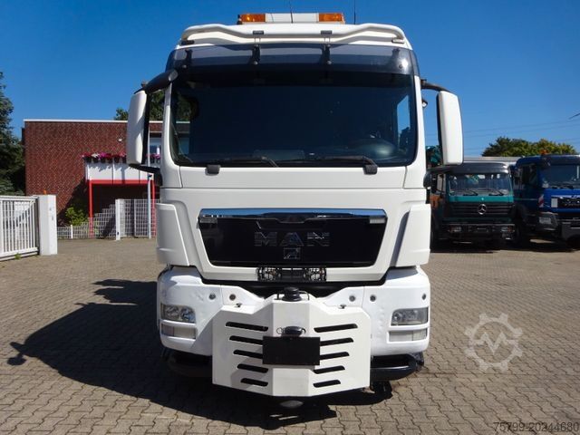 Grua montada em camião MAN 35.480 HYDRO TGS Pritsche + PK 65002 Kran 8x2-4