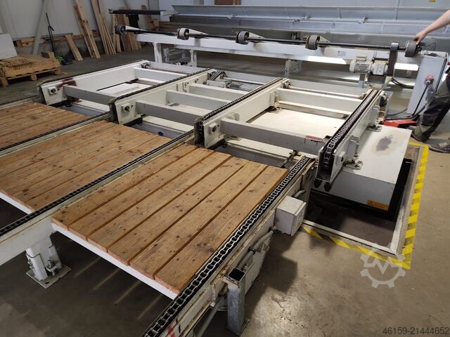 Cepilladora y moldurera Weinig Hydromat 1000 with mechanisation
