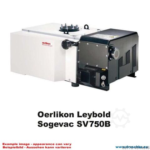 Leybold Vácuo Sogevac SV750B Leybold Sogevac SV750B