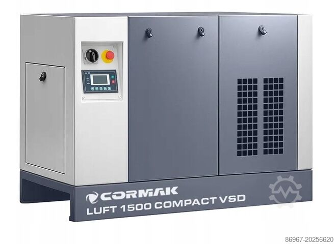 Compressore a vite con inverter CORMAK LUFT 1500 COMPACT z falownikiem VSD