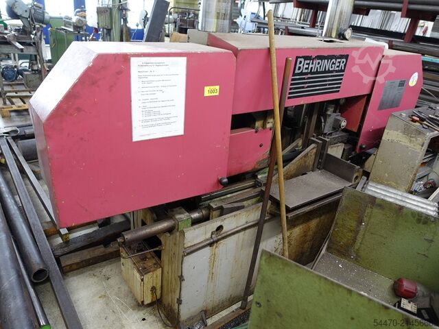 Automatisk bandsåg BEHRINGER HBP360A