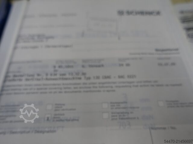 Balanseringsmaskin SCHENCK BACO22