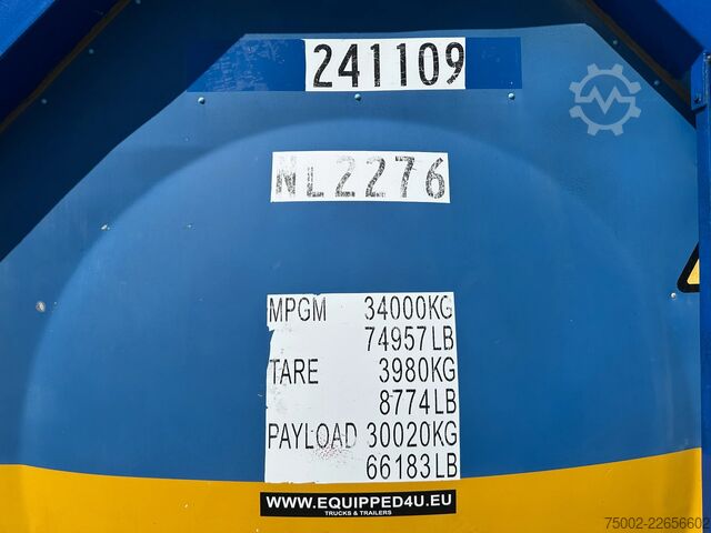 Tankcontainer Welfit Oddy 20FT ISO / 24.050L / 1-COMP  / UN PORTABLE T11 ...