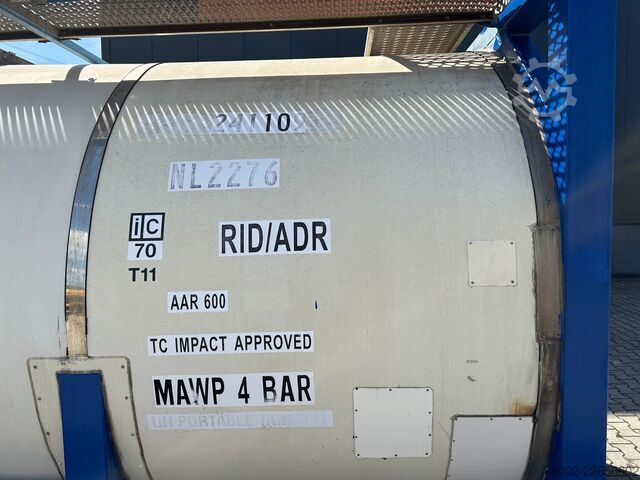Tankcontainer Welfit Oddy 20FT ISO / 24.050L / 1-COMP  / UN PORTABLE T11 ...