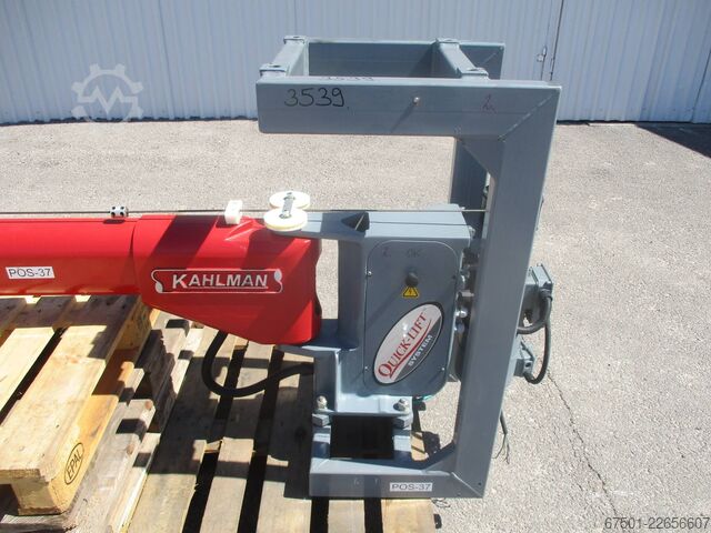 Kranarm manipulator hanteringsutrustning KAHLMANN AGM 75 kg Hebehilfe + Magnetgreifer  (3539)