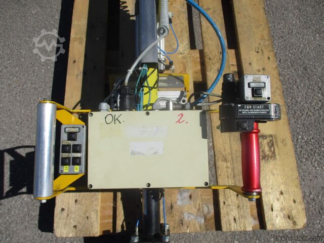 Kranarm manipulator hanteringsutrustning KAHLMANN AGM 75 kg Hebehilfe + Magnetgreifer  (3539)