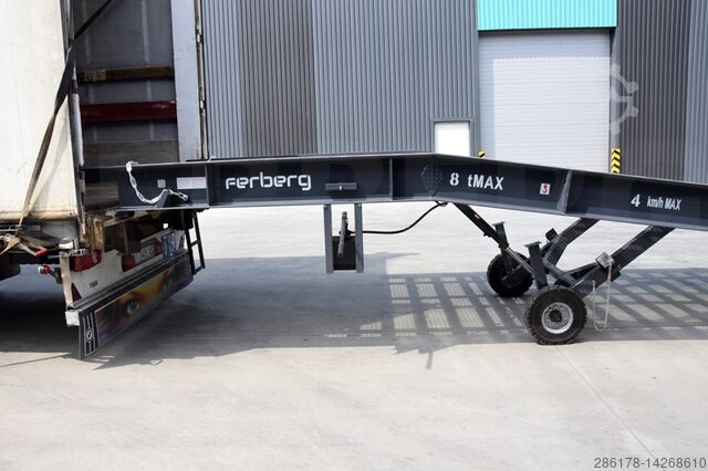 Mobile Rampe für LKW, Laderampe  FERBERG