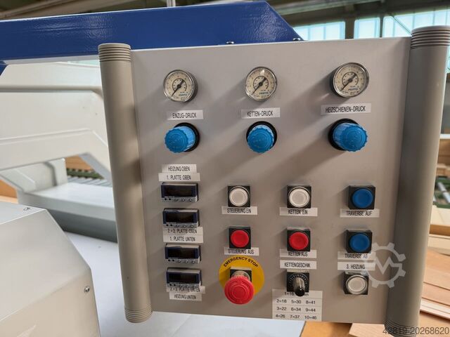 Empalmador de chapas Furniertechnik LZM-LA 1000