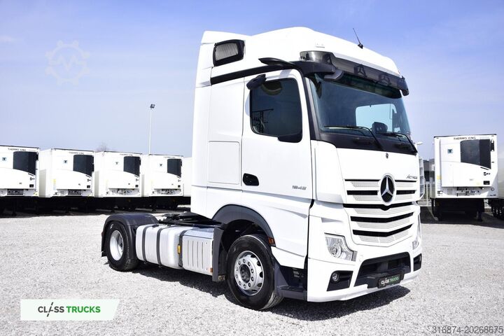 τυποποιημένη μονάδα ελκυστήρα MERCEDES-BENZ Actros 5 1845 BigSpace Mirror Cam