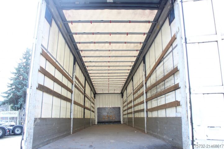 Öppen semitrailer med kapell Krone SD Standard Plane   Liftachse  Edscha   Code XL