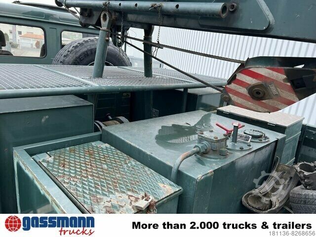 Grua montada em camião  WILHAG TW 931 Montagekran mit Kabine