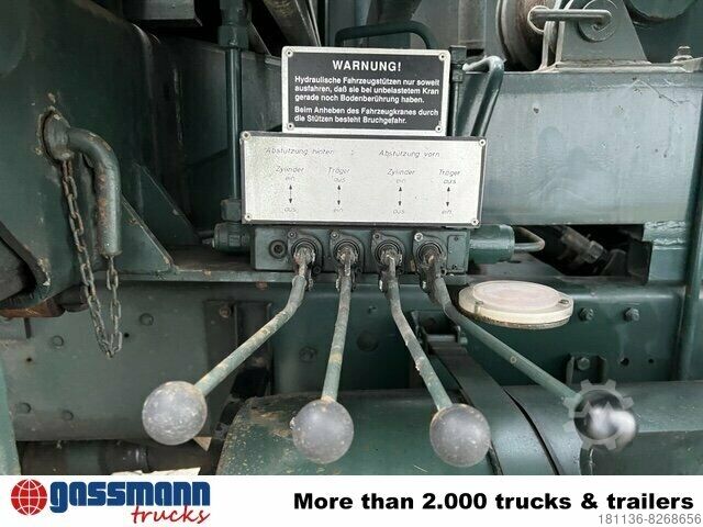 Grua montada em camião  WILHAG TW 931 Montagekran mit Kabine