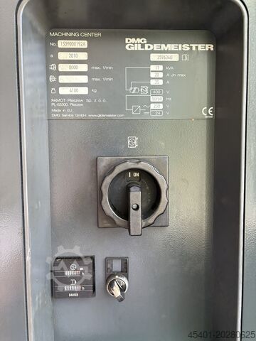 Bewerkingscentrum DMG DMC 1035V eco