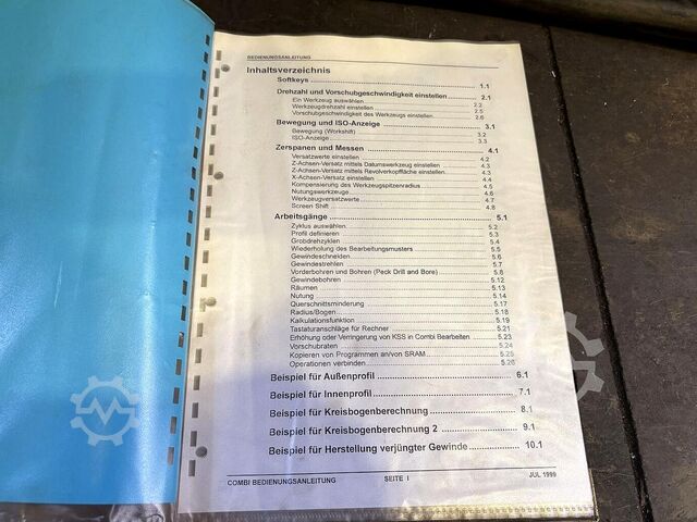 Torno - controlado por ciclo COLCHESTER COMBI K4 R/600