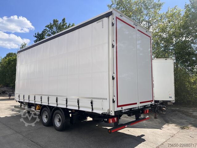 Ανοιχτό ρυμουλκούμενο με μουσαμά Möslein TPW 105 D Schwebheim  Tandem- Planenanhänger Durchladen