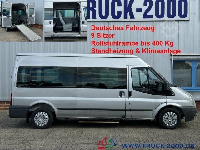 Minibus Ford Transit FT 300L Trend 9 Sitze & Rollstuhlrampe