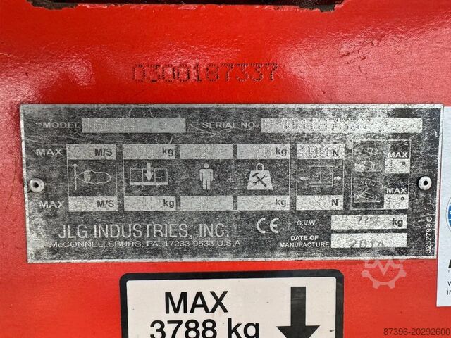 Telescopic boom lift JLG 460SJ Hoogwerker Telescoophoogwerker