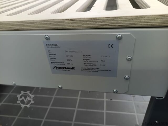 Grinding table Holzkraft HST 3000 Premium