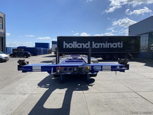 Transport kontenerowy Broshuis 2Connect 2AKCC / 4 Axles / 3x Steering Axle / 2...