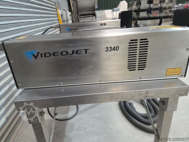 Lasermarkeersysteem Videojet 3340 Laser Marking Systems & Extractor
