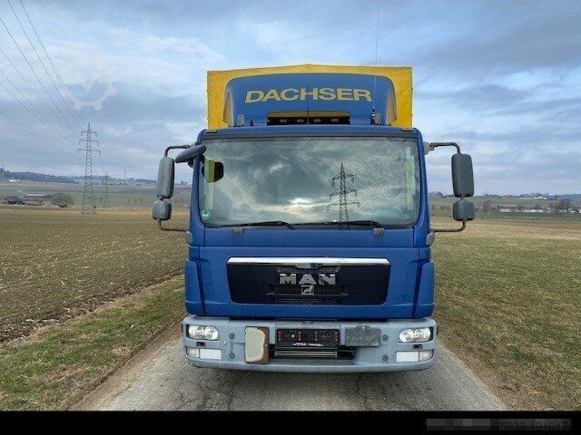 Teherautó alváz MAN MAN TGL 12.250 BL Pritsche/Plane 8 m+LBW 1,5 to