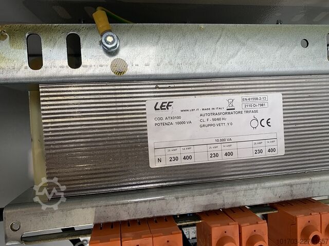 Transformador 220 V monofásico para 380 V trifásico Coffret transformateur / Convertisseur LD CMT NS 10-380