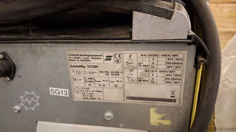 Robô de soldadura ABB AUTOMATION IRB 1600 M2004