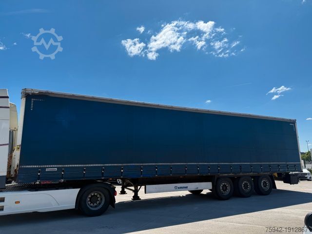 Open oplegger met zeil KRONE SD EDSCHA